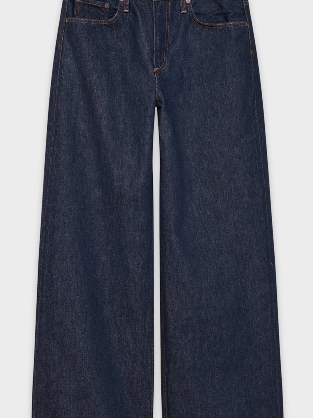 Agolde Wide-Leg Dark Indigo Kiera Jeans